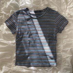 RARE BRANDY MELVILLE STRIPED TOP